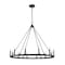 Z-Lite Barclay 12 Light Chandelier, Matte Black 482R-12MB - alternate 3